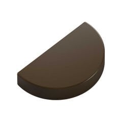 Semi - Circle   Piece   Chocolate   Mould   No:   435