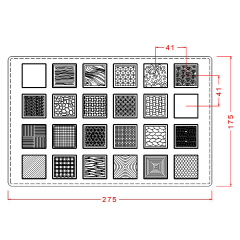 Caraques   Chocolate   Mould   No:427