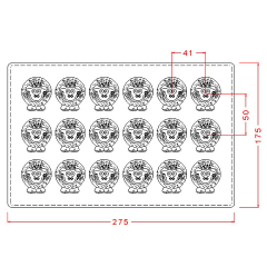Koyun Çikolata Kalıbı No: 424