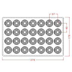 Igloo   Praline   Chocolate   Mould   No:   423
