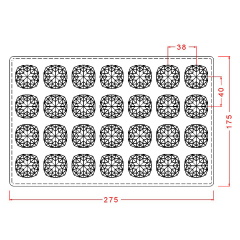 Fantasy   Praline   Chocolate   Mould   No:   417