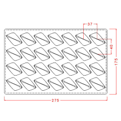 Fantasy   Praline   Chocolate   Mould   No:   407