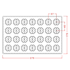 Clover   Praline   Chocolate   Mould   No:   402
