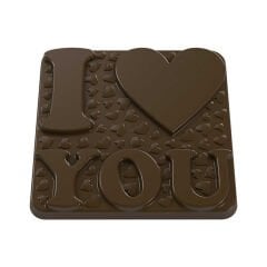 I   Love   You   Chocolate   Mould   No:   394