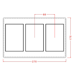 Düz Yüzeyli Tablet Çikolata Kalıbı No: 391