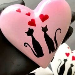 Büyük Kalp Çikolata Kalıbı No: 386