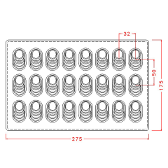 Elips Spesiyal Çikolata Kalıbı No: 382