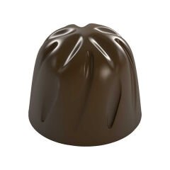 Dome   Praline   With   Indent   Chocolate   Mould   No:   368