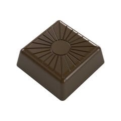 Square   With   Sun   Imprint   Chocolate   Mould   No:   365