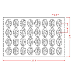 Yaprak Spesiyal Çikolata Kalıbı No: 363