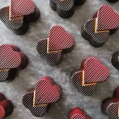 Çiftli Kalp Spesiyal Çikolata kalıbı No: 358