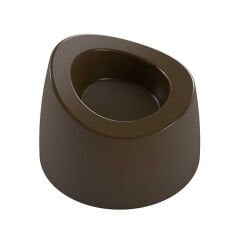 Round   Praline   With   Indent   Chocolate   Mould   No:   352
