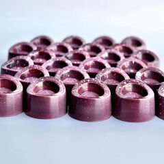 Round   Praline   With   Indent   Chocolate   Mould   No:   352