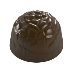 Round   Praline   With   Texture   Chocolate   Mould   No:   350