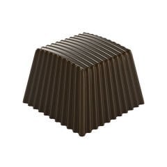 Square   Praline   With   Stripes   Chocolate   Mould   No:   346