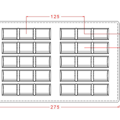 3-Piece   Break   Up   Bar   Chocolate   Mould   No:   337