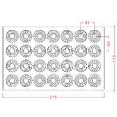 Cake   Praline   Chocolate   Mould   No:   328