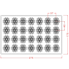 Honey   Comb   Praline   Chocolate   Mould   No:   327