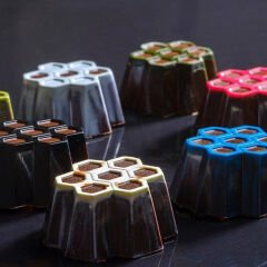 Honey   Comb   Praline   Chocolate   Mould   No:   327