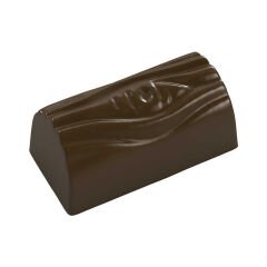 Rectangular   Praline   With   Bark   Chocolate   Mould   No:   320