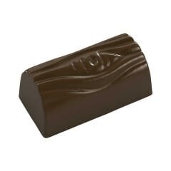 Rectangular   Praline   With   Bark   Chocolate   Mould   No:   320