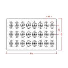 Elips Spesiyal Çikolata Kalıbı No: 317