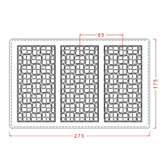 32 Gözlü Tablet Çikolata Kalıbı No: 302