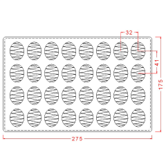 Oval Spesiyal Çikolata Kalıbı No: 293