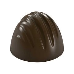 Dome   Praline   With   Indents   Chocolate   Mould   No:   292