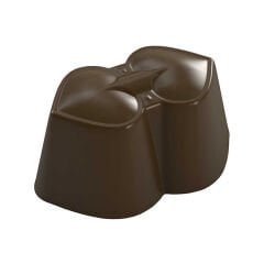 Double   Heart   Oval   Praline   Chocolate   Mould   No:   285