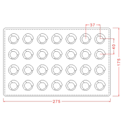 Fantasy   Praline   Chocolate   Mould   No:   282
