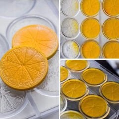Orange   Slice   Chocolate   Mould   No:   278