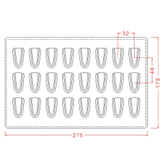 Fantasy   Pralines   Chocolate   Mould   No:   272