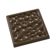 Square   With   Bubbles   Chocolate   Mould   No:   264