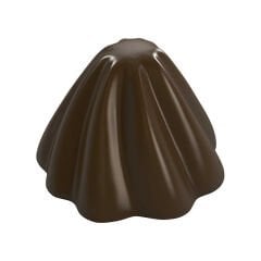 Round   Praline   With   Swirl   Top   Chocolate   Mould   No:   256