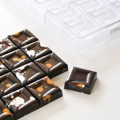 Square   Praline   Chocolate   Mould   No:   254