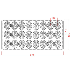 Walnut   Praline   Chocolate   Mould   No:   246