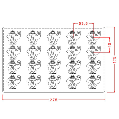 Deve Çikolata Kalıbı No: 239