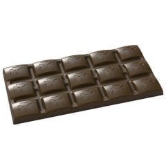 15-Piece   Break   Up   Bar   With   Shamrocks   Chocolate   Mould   No:   228