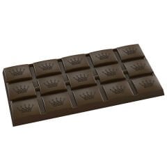 15 Gözlü Taçlı Tablet Çikolata Kalıbı No: 227