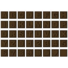 Alphabet   Pralines   Chocolate   Mould   No:   221