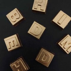 Alphabet   Pralines   Chocolate   Mould   No:   221