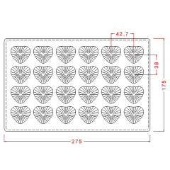 Heart   Praline   Chocolate   Mould   No:   216