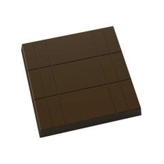 Square   With   Lines   Chocolate   Mould   No:   209