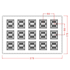 İki Tepeli Spesiyal Çikolata Kalıbı No: 206