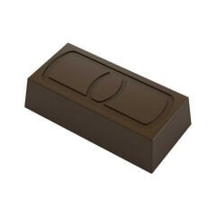 Rectangle Praline With Design Chocolate Mould No: 205