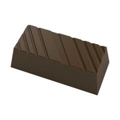 Rectangle Praline With Stripes Chocolate Mould No: 203