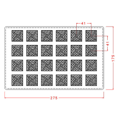 Pyramid   Chocolate   Mould   No:   191