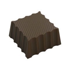 Square   Praline   With   Design   Chocolate   Mould   No:   186