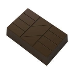 Rectangular   Praline   With   Design   Chocolate   Mould   No:   185
